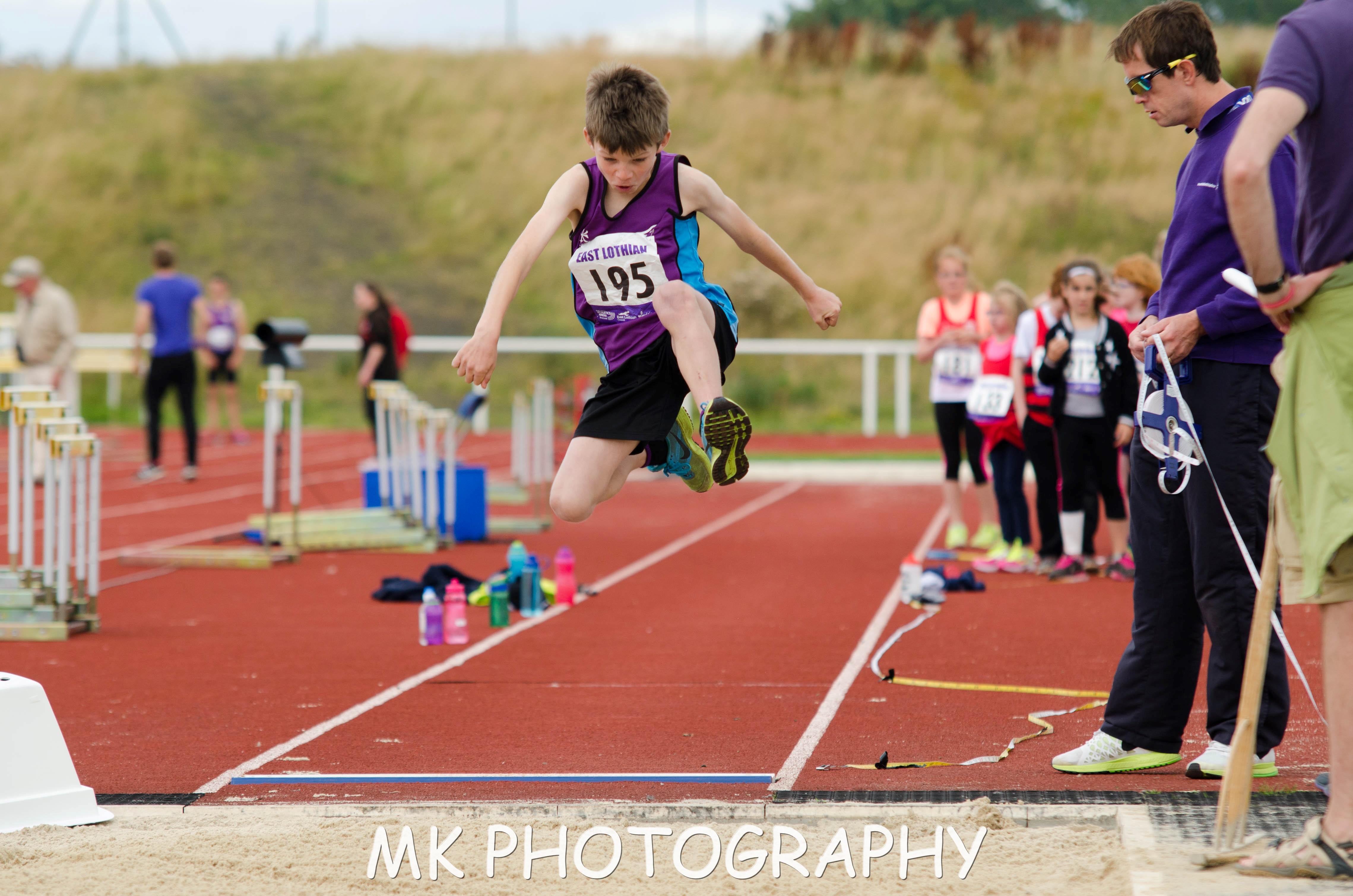 Athletics East Lothian Image - long jump