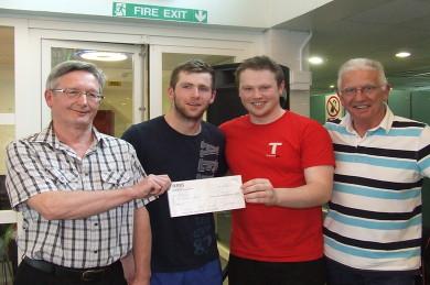 James Clegg Dave Halloran recieve TECC support