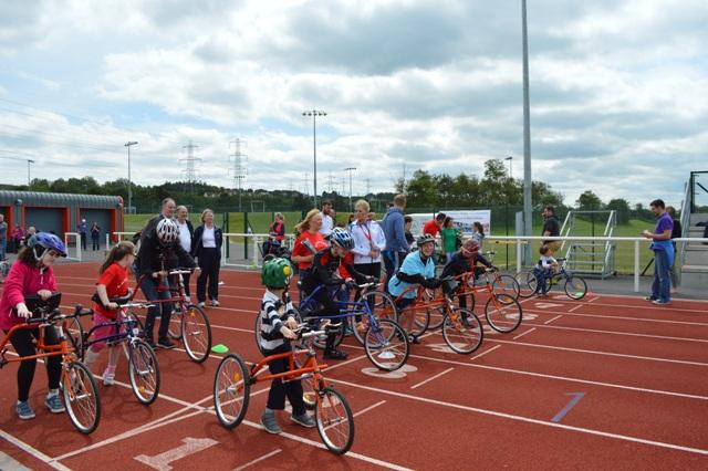 running bikes