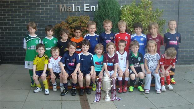 Scottish Cup Visits Windygoul Soccer School