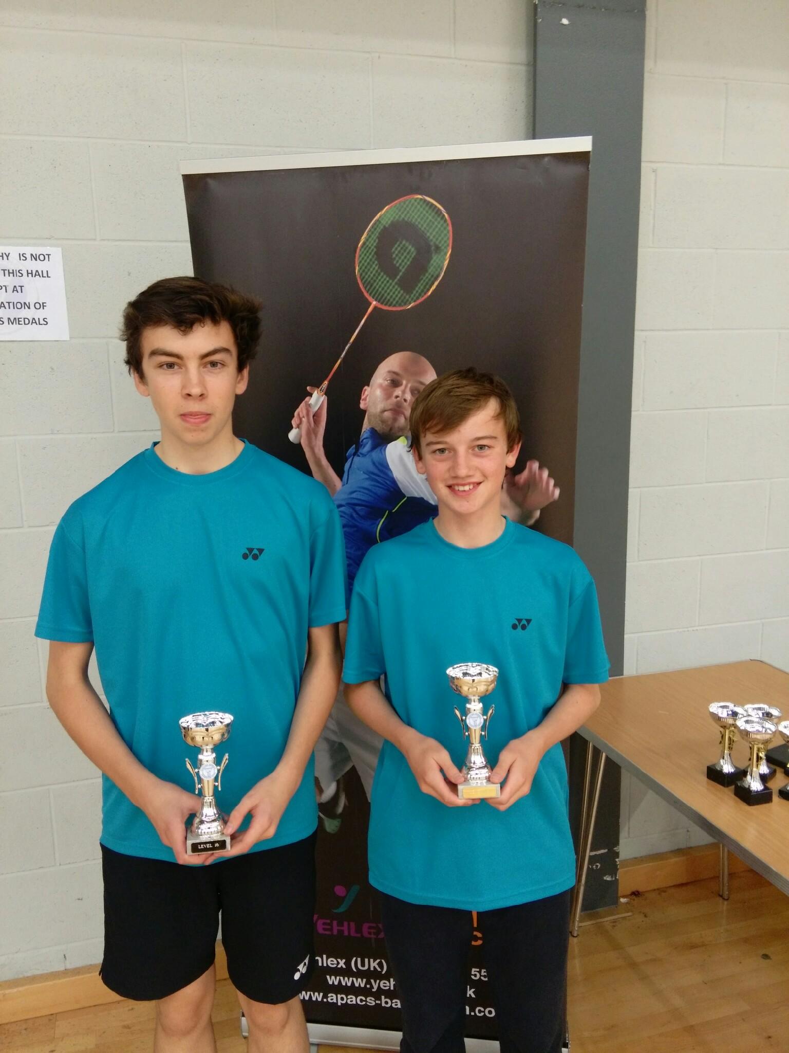 Badminton Doubles Success!